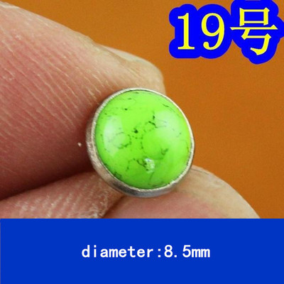 50gab 8,5 mm pusapaļas krāsas tirkīza kniedes DIY metāla kniedes Punk apaviem somas Džinsi Apģērbi Amatniecības piederumi Jostas skrūve