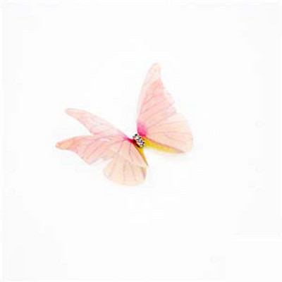 3D organza liblikas pulmade siidist liblikas kivist DIY ehete valmistamine kõrvarõngaste meisterdamine peokaunistus õmblustarbed käsitöö