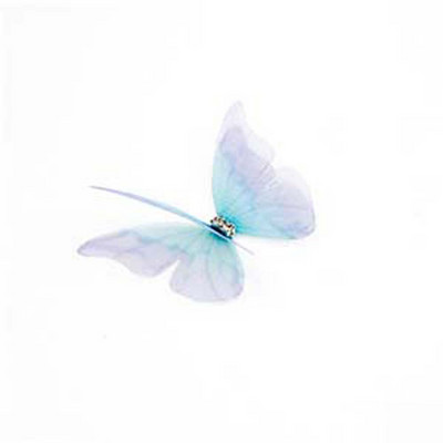 3D organza liblikas pulmade siidist liblikas kivist DIY ehete valmistamine kõrvarõngaste meisterdamine peokaunistus õmblustarbed käsitöö