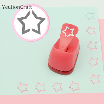 Papīra Ziedu Zvaigzne griezējs 25 mm Craft Punch Diy Puncher Papīra griezējs Scrapbooking Punches Scrapbook