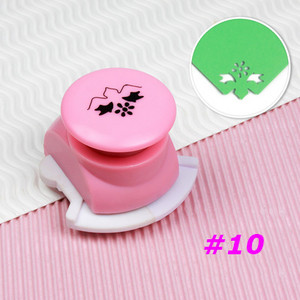 Reljefs DIY rīks Stūra papīrs Drukas karšu griezējs Scrapbook Formatētājs Maza reljefa caurumošanas ierīce Caurumu perforators Bērni Roku darbs