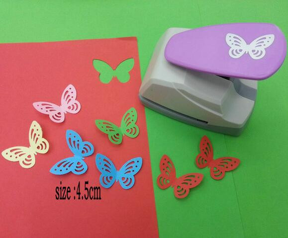 4,5 cm drugelis 3D formos Didelis rankinis popierinis perforavimo lenta perforatorius, skirtas sveikinimo atvirukui, rankų darbo, iškarpų knygelė, rankų darbo „pasidaryk pats“