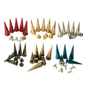 10gab 10x29mm vara kniedes kniedes konuss DIY ādas amatniecībai