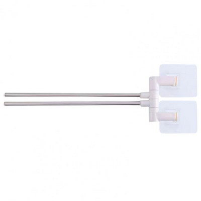 Dvieļu glabāšanas statīvs, 180 grādos pagriežams sienas stiprinājums, 2/3/4/5 roka, bez perforatora, grozāms dvieļu pakaramā turētāja statīvs Vannas istabas tualetes piederumi