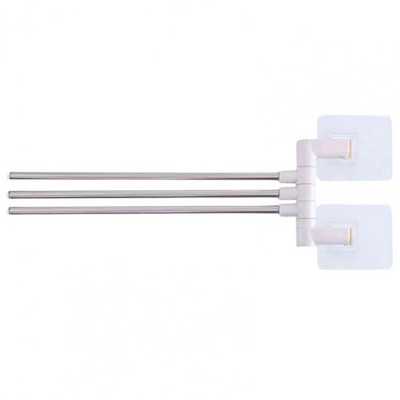 Dvieļu glabāšanas statīvs, 180 grādos pagriežams sienas stiprinājums, 2/3/4/5 roka, bez perforatora, grozāms dvieļu pakaramā turētāja statīvs Vannas istabas tualetes piederumi