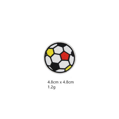 Futbola ielāpi Zvaigžņots nakts ielāps Pārnesums uzgludināmi apģērbi Izšūti aplikācijas kleitām Basketbols Anime nozīmītes Beisbols