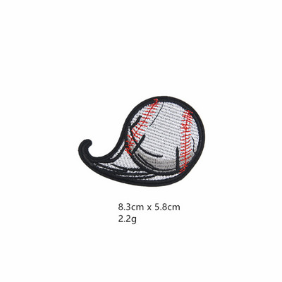 Futbola ielāpi Zvaigžņots nakts ielāps Pārnesums uzgludināmi apģērbi Izšūti aplikācijas kleitām Basketbols Anime nozīmītes Beisbols