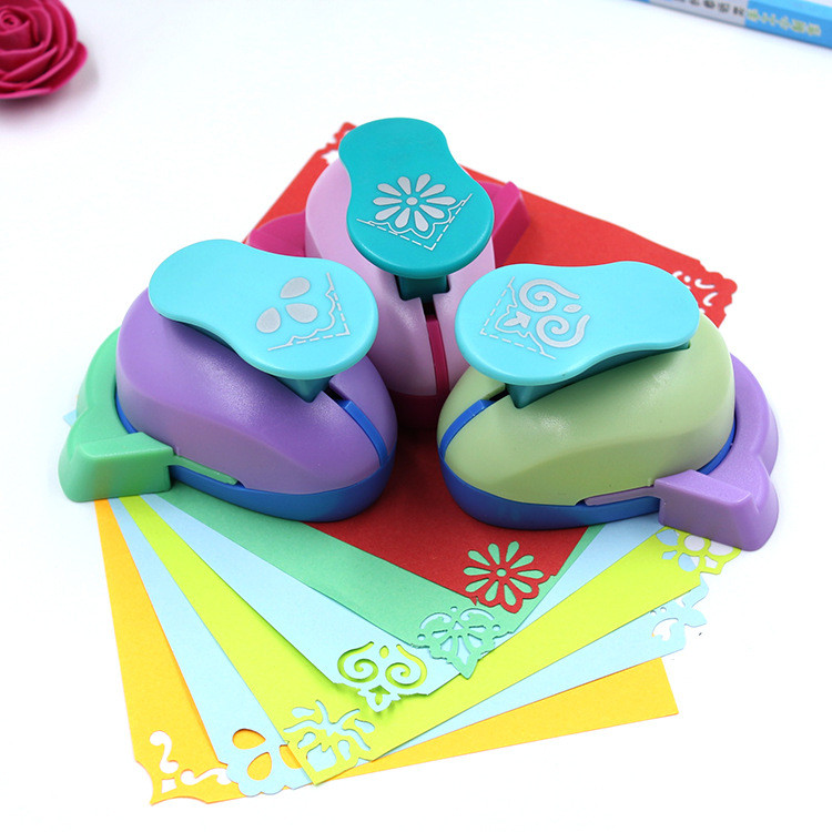 Reljefs DIY stūra papīrs, drukāšanas karšu griezējs albumu veidotājs, liela ierīce caurumotājs bērniem, rokām darināta amatniecības dāvana Furador Eva