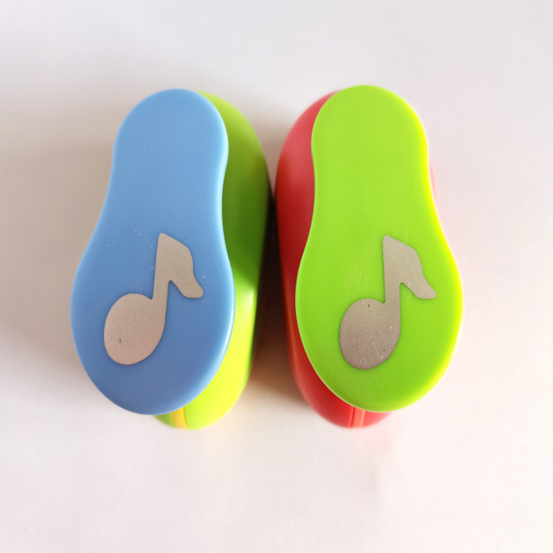 Μουσική νότα 2-2,5 εκ. Σχήμα EVA craft craft κόφτης χαρτιού για ευχετήρια κάρτα Λεύκωμα Χειροποίητο puncher Furador punch 1 ίντσας