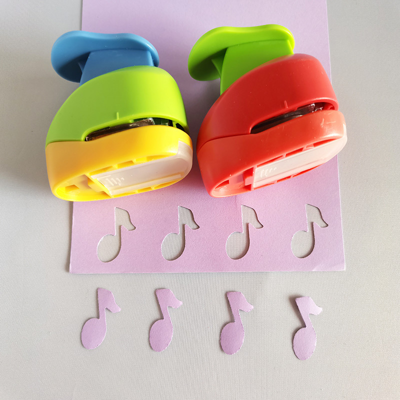 Μουσική νότα 2-2,5 εκ. Σχήμα EVA craft craft κόφτης χαρτιού για ευχετήρια κάρτα Λεύκωμα Χειροποίητο puncher Furador punch 1 ίντσας