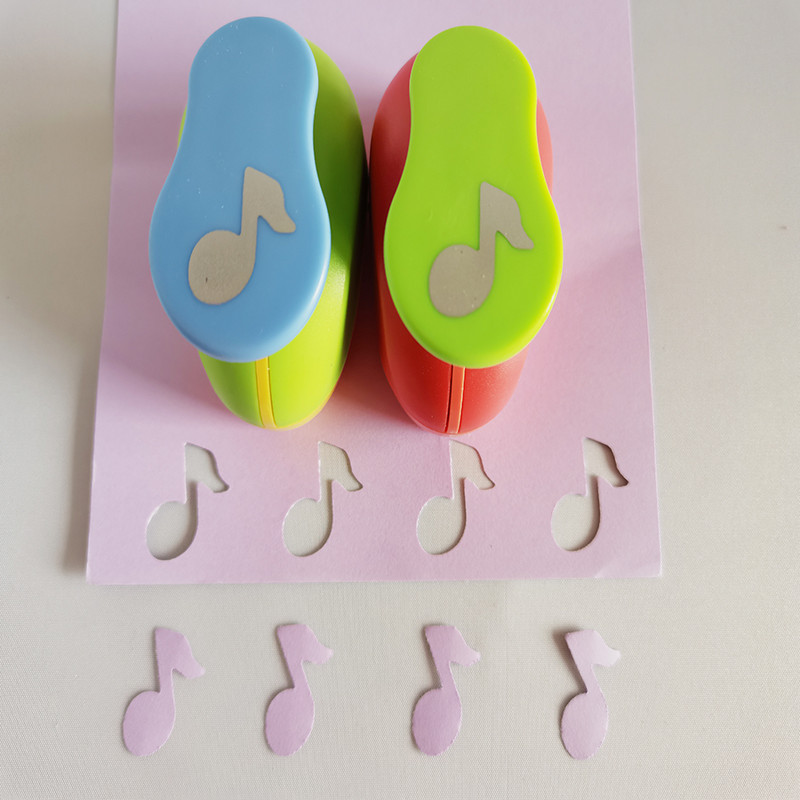 Μουσική νότα 2-2,5 εκ. Σχήμα EVA craft craft κόφτης χαρτιού για ευχετήρια κάρτα Λεύκωμα Χειροποίητο puncher Furador punch 1 ίντσας