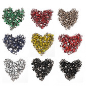 200gab 9mm kniedes Metāls Stilīgi DIY Apavi Somas Cepures Dekorācijas Aksesuāri Kniedes un tapas apģērbiem