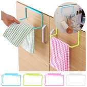 Plastmasas piekarināmais turētājs dvieļu pakaramais Daudzfunkciju skapja skapja durvis Aizmugures Virtuves piederumi Mājas glabāšana Vannas istabas mēbeles