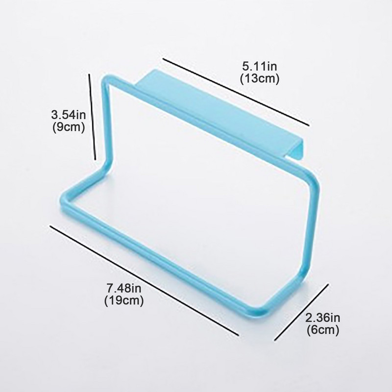 Plastmasas piekarināmais turētājs dvieļu pakaramais Daudzfunkciju skapja skapja durvis Aizmugures Virtuves piederumi Mājas glabāšana Vannas istabas mēbeles