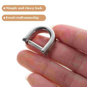 4 gab. U formas pakavs D gredzeni, ieskrūvējami D gredzeni.