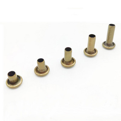 100gab Metāla dobas kniedes Uzgriežņi Soma Siksnas Apģērbs Apaļa Kniede cietam Apģērbam Āda Amatniecība Apģērbu Apavi Dekors Aksesuāri