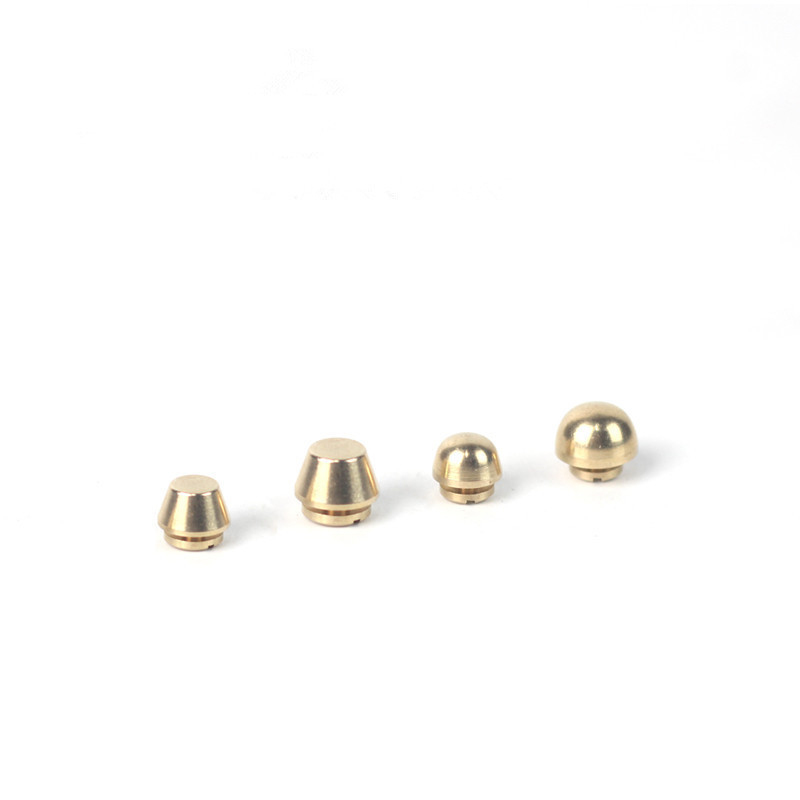 10 gab. Misiņa pēdu nagu ādas soma, apakšējā skrūvējamā kauss, nagu DIY, bagāžas dekorēšana, pēdu nagu sprādze, metāla aparatūras piederumi