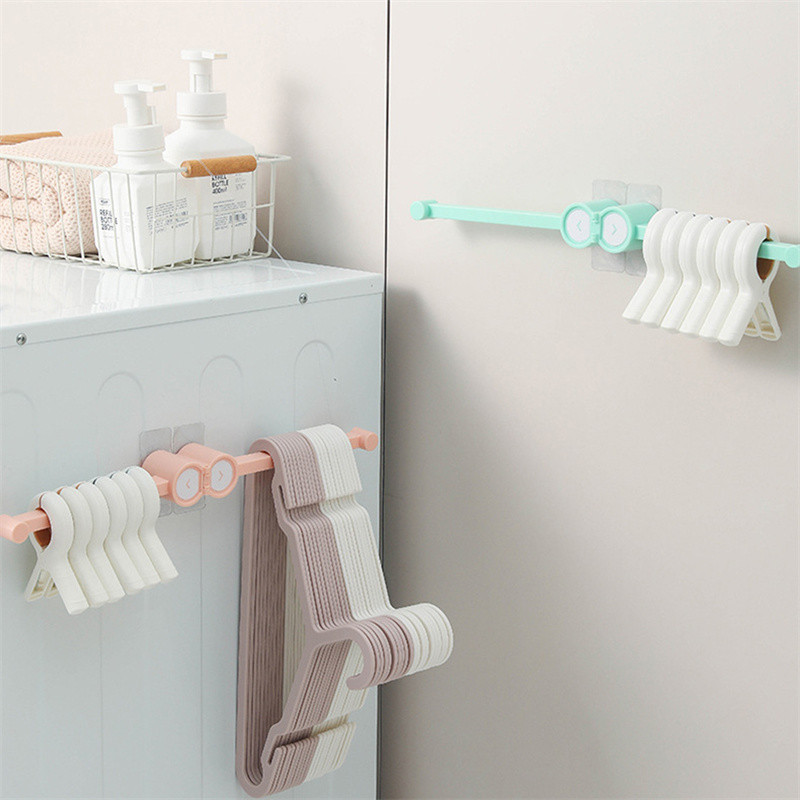 Αυτοκόλλητη κρεμάστρα πετσετών Μπάρα πετσετών μπάνιου Ράφι Πετσέτες επιτοίχιας κρεμάστρα Βεντούζα τουαλέτας Οργάνωση μπάνιου κουζίνας