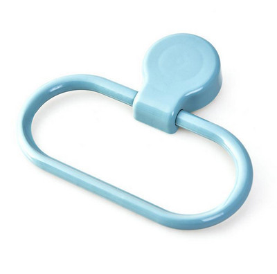 Αυτοκόλλητη στρογγυλή θήκη για πετσέτες Επιτοίχια Δαχτυλίδι για πετσέτες Ράφι πιάτων Πανί κρεμάστρα πετσετών Κρεμάστρα κουζίνας Ατζέντα Μπάνιου Θήκη αποθήκευσης