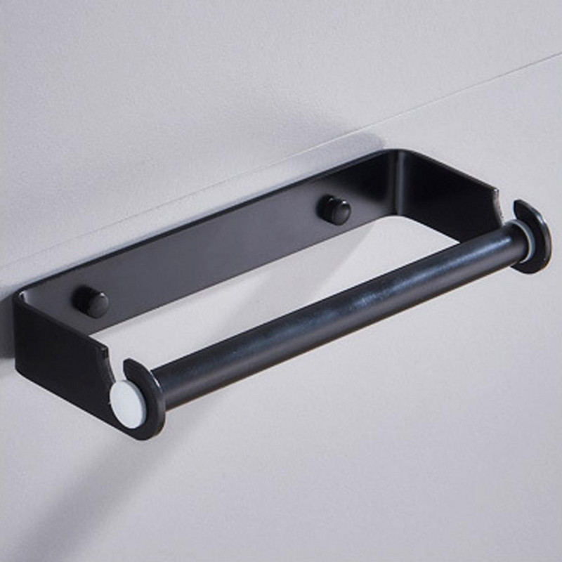 Papírtekercstartó lyukasztásmentes Space Alumínium törülköző-adagoló Erős falra szerelhető papírtörlőtartó állvány Stabil törülközőtartó