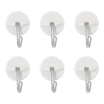 Organizer Hooks 12Pcs Excellent Πολλαπλών Χρήσεων 3 στυλ Επιτοίχια Καπέλο Ρούχα Κρεμαστοί γάντζοι για το νοικοκυριό