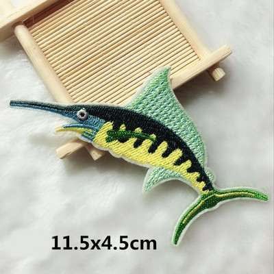 PGY 1 DB Rajzfilm foltok Tengerfenék Világ Állat Tengeri csillag foltszövet Hippokampusz Kagyló Hímzés Gyermekruha Foltok