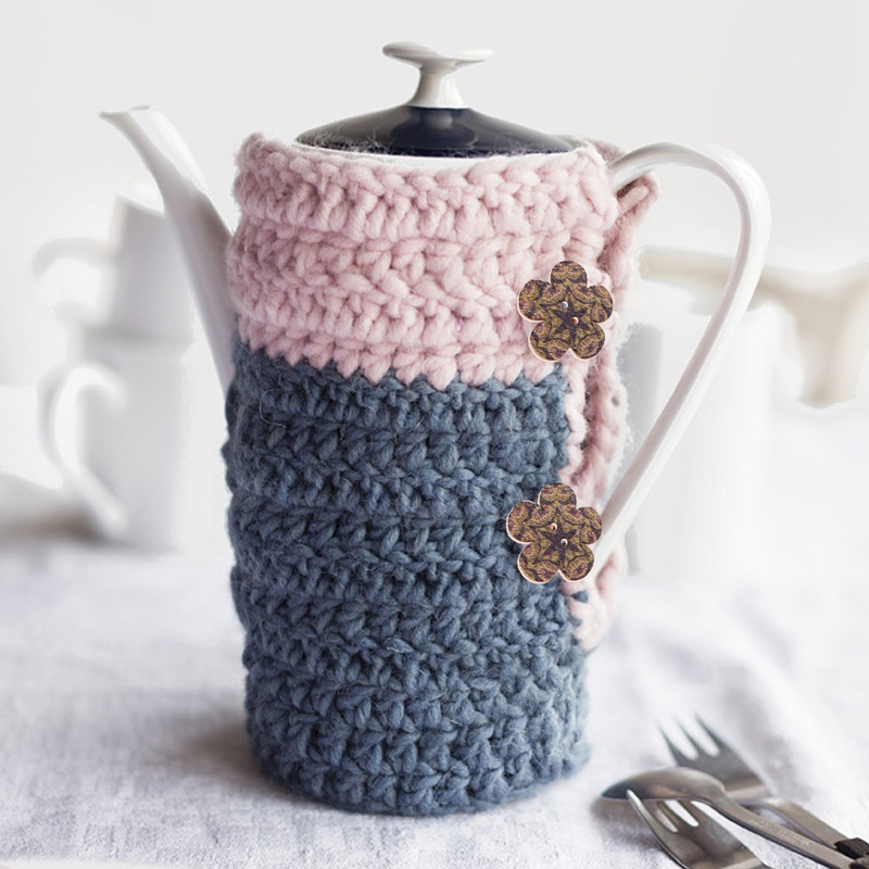 100 gab konfeti krāsaini ziedu apģērba poga DIY dekoru pogas Helovīna dekorēšana