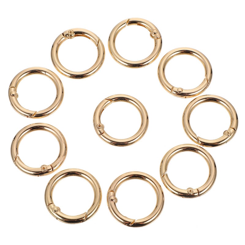 Τσάντα DIY Αξεσουάρ Τσάντες Κούμπες ελατηρίου από κράμα ψευδαργύρου Μπρελόκ με κούμπωμα κουμπωτά Μπρελόκ Κατασκευή αγκράφες