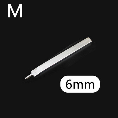 1 vnt. odinis perforavimo įrankis legiruotojo plieno skylių kaltas graviravimo susiuvimo perforavimo įrankiai "pasidaryk pats" odos amatų įrankis 4/5/6 mm tarpinis perforavimo įrankis