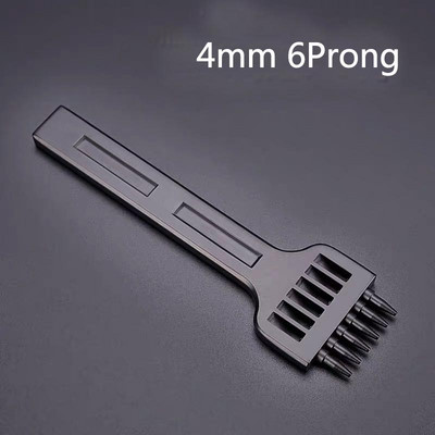 1 vnt. odinis perforavimo įrankis legiruotojo plieno skylių kaltas graviravimo susiuvimo perforavimo įrankiai "pasidaryk pats" odos amatų įrankis 4/5/6 mm tarpinis perforavimo įrankis