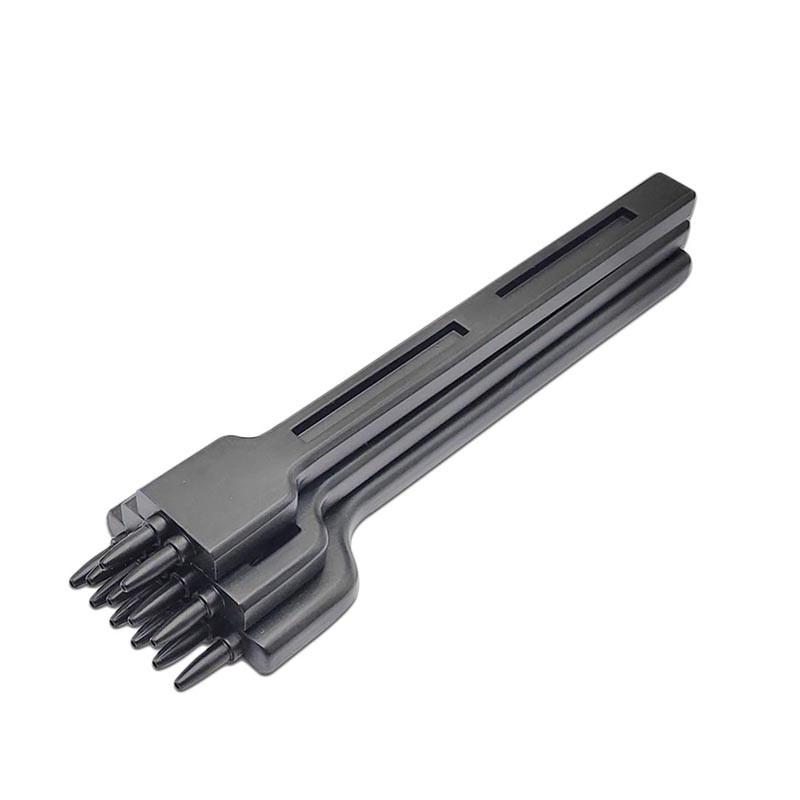 1 vnt. odinis perforavimo įrankis legiruotojo plieno skylių kaltas graviravimo susiuvimo perforavimo įrankiai "pasidaryk pats" odos amatų įrankis 4/5/6 mm tarpinis perforavimo įrankis