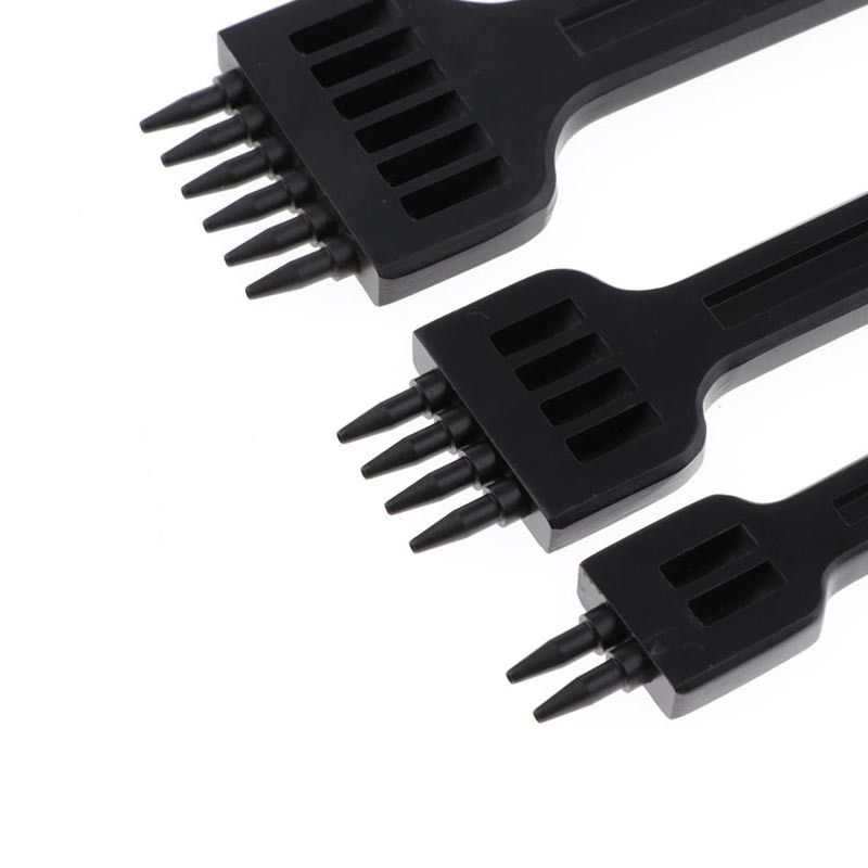 1 vnt. odinis perforavimo įrankis legiruotojo plieno skylių kaltas graviravimo susiuvimo perforavimo įrankiai "pasidaryk pats" odos amatų įrankis 4/5/6 mm tarpinis perforavimo įrankis
