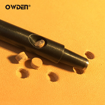 OWDEN Leather Hole Punch 1mm-12mm Αιχμηρό σετ διάτρησης ζωνών δερμάτινη ζώνη χειροτεχνίας διάτρηση δερμάτινη κούφια εργαλεία διάτρησης