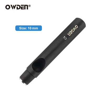 OWDEN Nahast auguraud 1mm-12mm Terav turvavöö augustuskomplekt nahast käsitöörihma augustaja nahast õõnesstantsi tööriistad