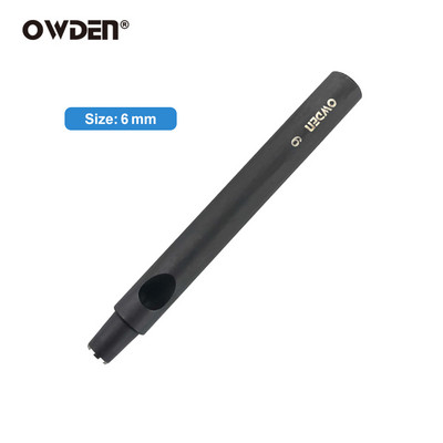 OWDEN Nahast auguraud 1mm-12mm Terav turvavöö augustuskomplekt nahast käsitöörihma augustaja nahast õõnesstantsi tööriistad