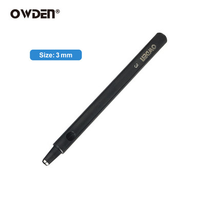 OWDEN Nahast auguraud 1mm-12mm Terav turvavöö augustuskomplekt nahast käsitöörihma augustaja nahast õõnesstantsi tööriistad