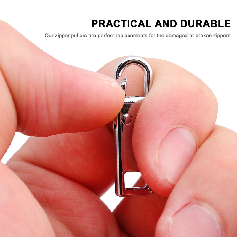 5 τμχ Αξεσουάρ ρούχων με αποσπώμενο φερμουάρ σακίδιο αποσκευών DIY