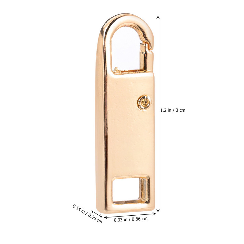 5 τμχ Αξεσουάρ ρούχων με αποσπώμενο φερμουάρ σακίδιο αποσκευών DIY