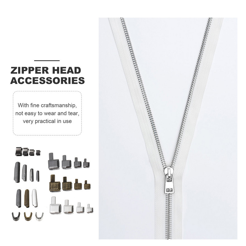 24 rinkinys Užtrauktuko remontas Užtrauktuko laikiklis Užtrauktuko laikiklio priedai namams