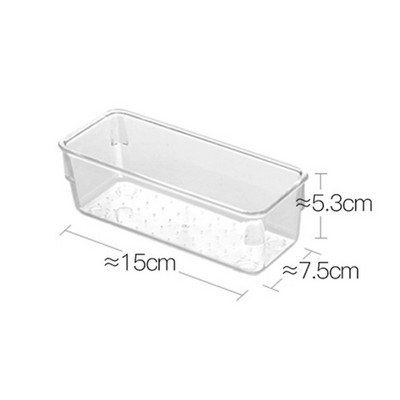 Akrila uzglabāšanas aplauzuma organizators kosmētikas līdzekļiem juvelierizstrādājumu lūpu krāsas organizētājs slāņveida darbvirsmas akrila kosmētikas uzglabāšanas kaste