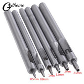 „Pasidaryk pats“ rankų darbo diržo perforavimo odinis kiaurymėlis tuščiaviduris gręžimo įrankiai.