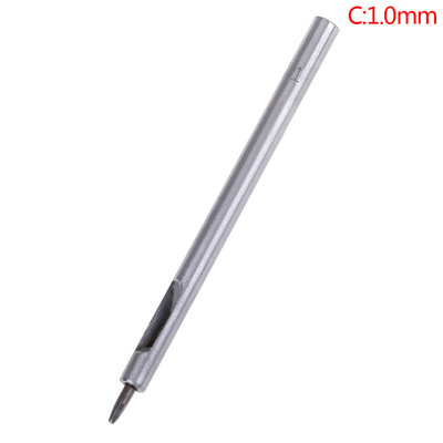 „Pasidaryk pats“ rankų darbo diržo perforavimo odinis kiaurymėlis tuščiaviduris gręžimo įrankiai.