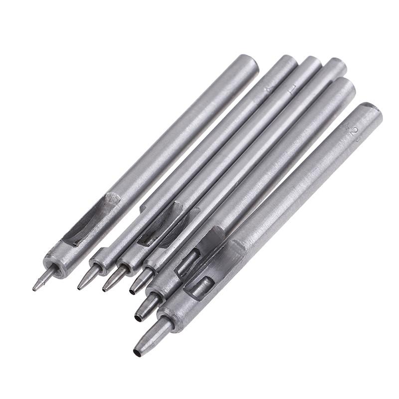 „Pasidaryk pats“ rankų darbo diržo perforavimo odinis kiaurymėlis tuščiaviduris gręžimo įrankiai.