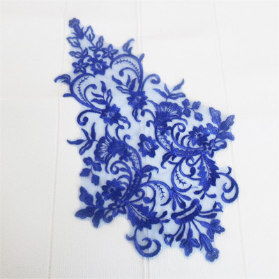 1buc 44X 26CM rochie de mireasă din raion auriu fildeș Piesă din spate din dantelă cu sferă rochie de mireasă cu dantelă din dantelă accesoriu DIY BD0301