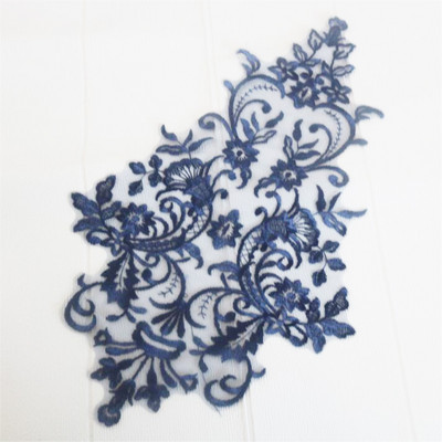 1buc 44X 26CM rochie de mireasă din raion auriu fildeș Piesă din spate din dantelă cu sferă rochie de mireasă cu dantelă din dantelă accesoriu DIY BD0301