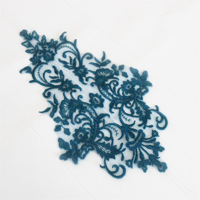 1buc 44X 26CM rochie de mireasă din raion auriu fildeș Piesă din spate din dantelă cu sferă rochie de mireasă cu dantelă din dantelă accesoriu DIY BD0301