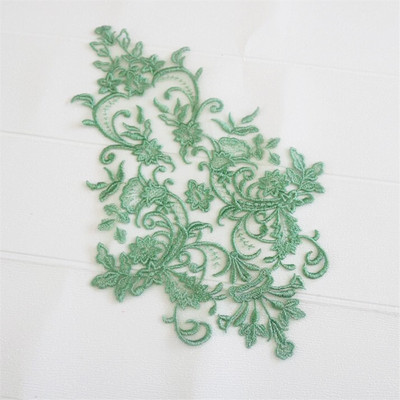 1buc 44X 26CM rochie de mireasă din raion auriu fildeș Piesă din spate din dantelă cu sferă rochie de mireasă cu dantelă din dantelă accesoriu DIY BD0301
