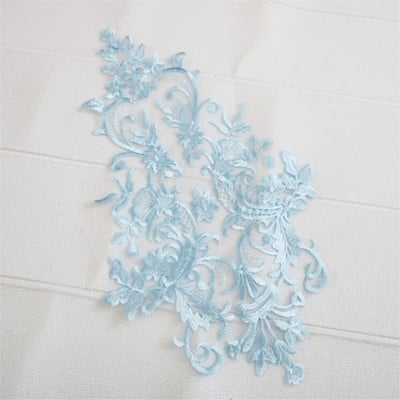 1buc 44X 26CM rochie de mireasă din raion auriu fildeș Piesă din spate din dantelă cu sferă rochie de mireasă cu dantelă din dantelă accesoriu DIY BD0301