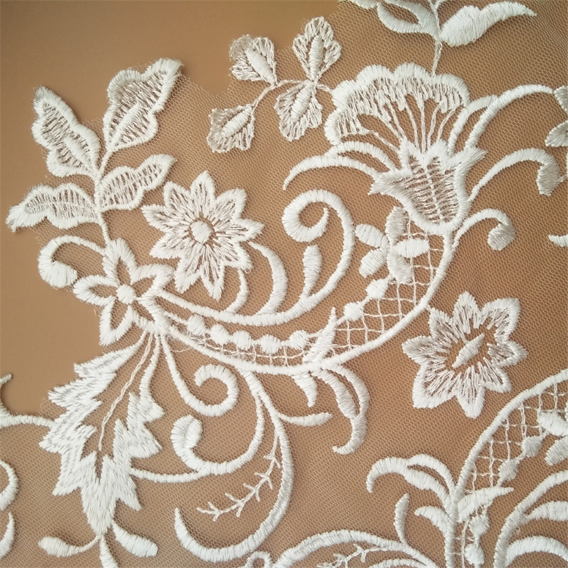 1 tk 44X 26cm elevandiluu kullaga rayon pulmakleit seljaosa nööriga pitsist aplikatsiooniga pitsiga kaunistatud pulmakleit DIY pitsi aksessuaar BD0301