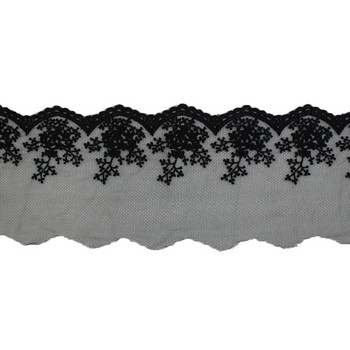 Πλάτος 11cm Μπεζ Λευκό Μαύρο Υλικό Ρούχων DIY Craft Κέντημα Γάμου Δαντέλα Διακοσμητικά Αξεσουάρ Ραπτικής Διακόσμηση σπιτιού